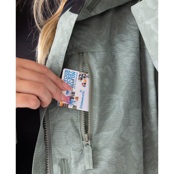 Roxy Jetty 3-in-1 Jacket - Women's Olive Combo