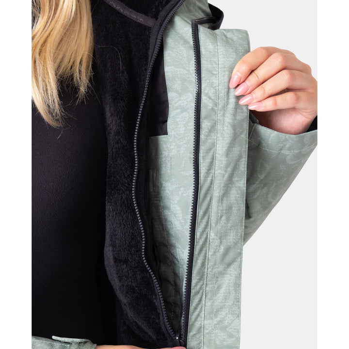 Roxy Jetty 3-in-1 Jacket - Women's Olive Combo