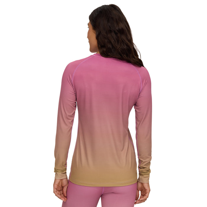 evo Midweight Base Layer Crew Top - Women's Violet Fade