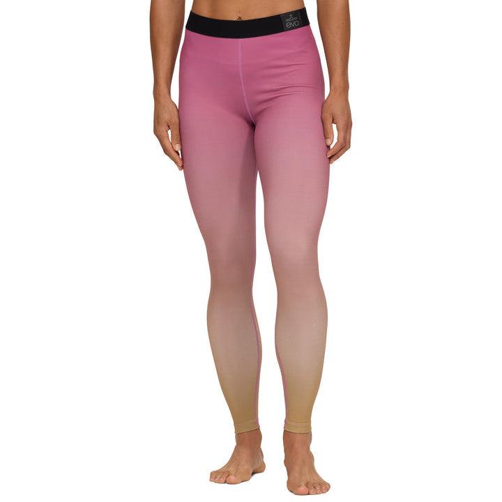 evo Midweight Base Layer Pants - Women's Violet Fade