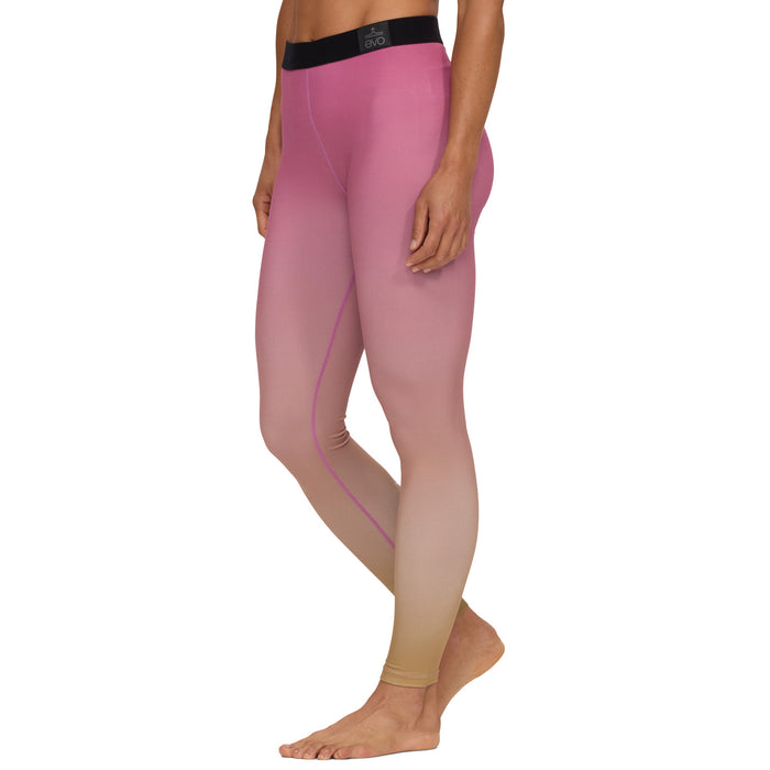 evo Midweight Base Layer Pants - Women's Violet Fade