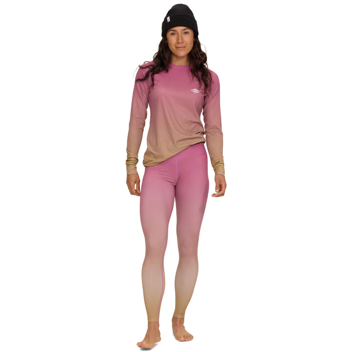 evo Midweight Base Layer Pants - Women's Violet Fade