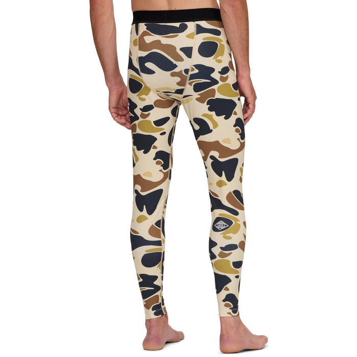 evo Midweight Base Layer Pants - Men's Woodland Camo