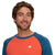 evo Heavyweight Merino Wool Crew Top - Men's Denim/Coral