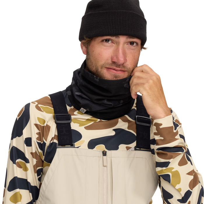 evo Outback Merino Neck Tube Black Camo