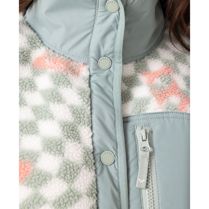 Roxy Axel Bonded Sherpa Jacket - Women's Cross Your Heart