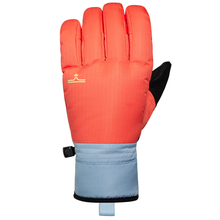 evo Silver Fir Gloves Coral/Denim