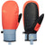 evo Silver Fir Mittens Coral/Denim