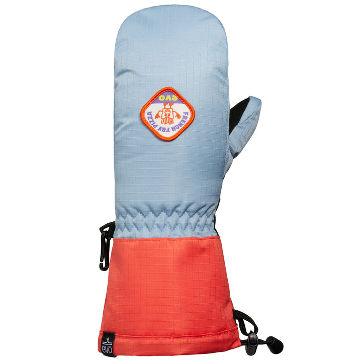 evo Sessel Mittens - Kids' Coral/Denim