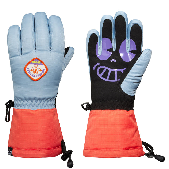 evo Sessel Gloves - Kids' Coral/Denim