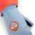 evo Sessel Mittens - Kids' Coral/Denim