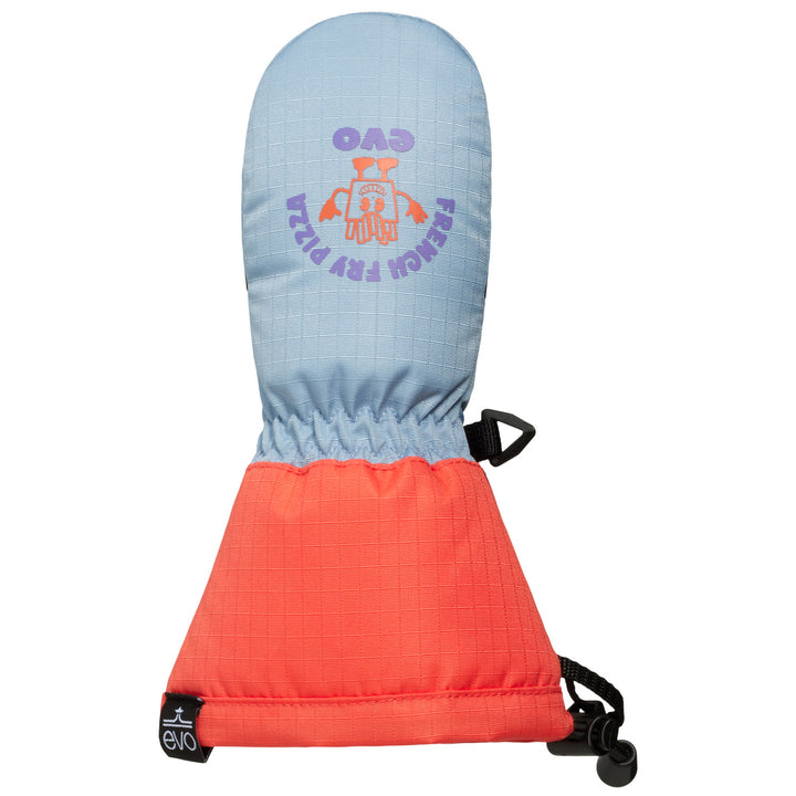 evo Sunrise Mittens - Toddlers' Coral/Denim