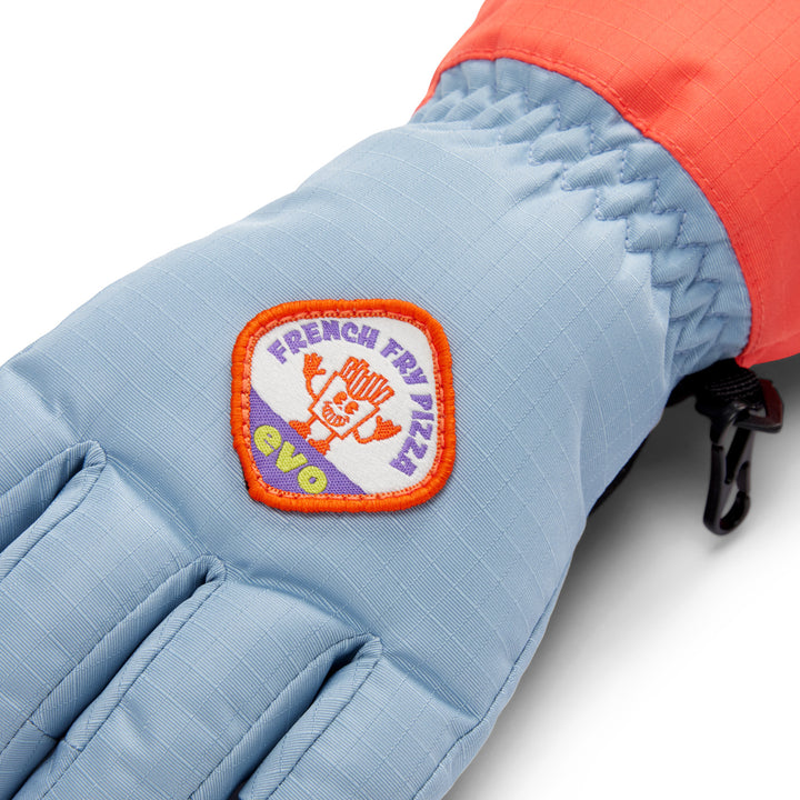 evo Sessel Gloves - Kids' Coral/Denim