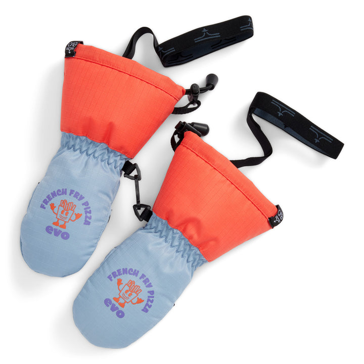 evo Sunrise Mittens - Toddlers' Coral/Denim