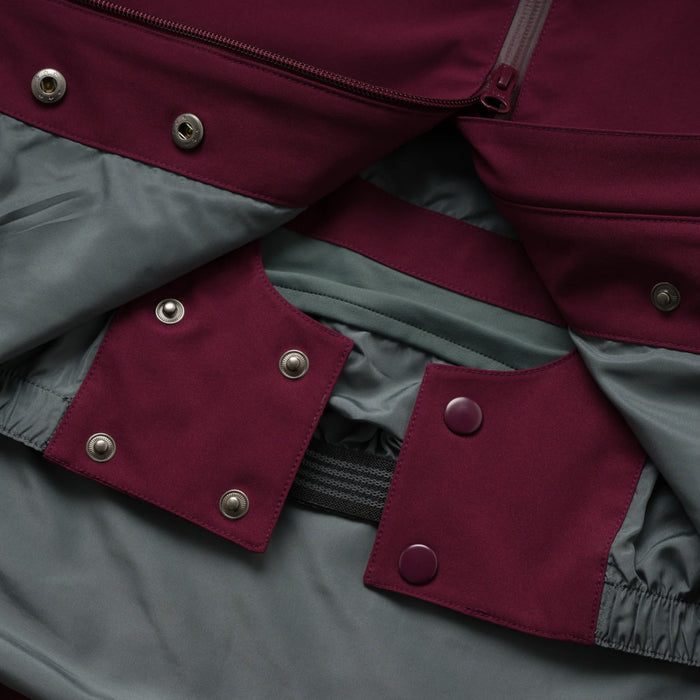Howl Taped Jacket - Men's Burgandy