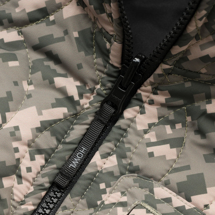 Howl Reversible Jacket - Unisex Black/Camo