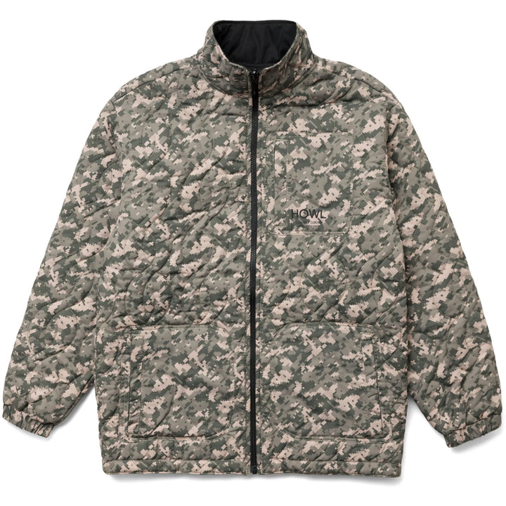 Howl Reversible Jacket - Unisex Black/Camo