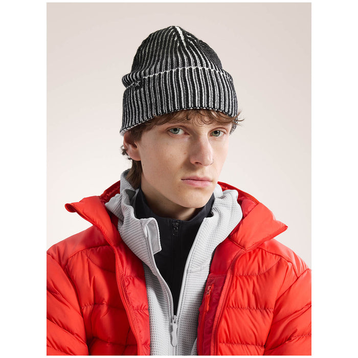 Arc'teryx Ribbed Toque Beanie Black/Arctic Silk
