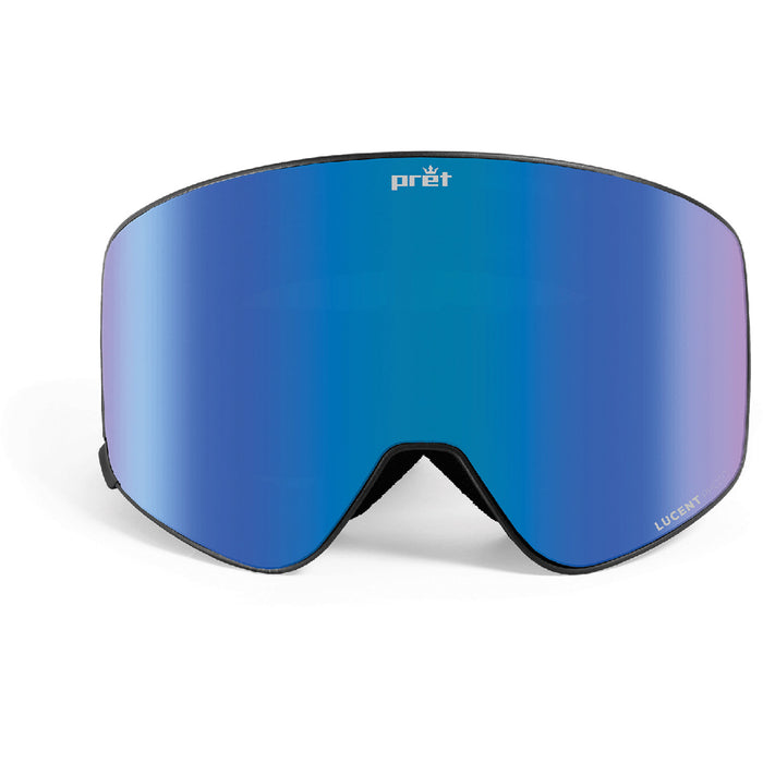 Pret Effect Goggles Black Pin Stripe/Lucent Photochromic Blue + Lucent Storm