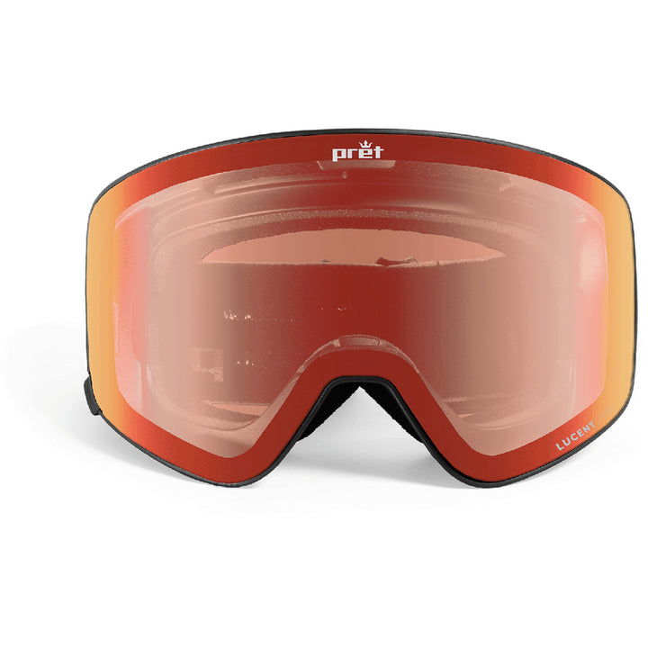 Pret Effect Goggles Black Pin Stripe/Lucent Photochromic Blue + Lucent Storm