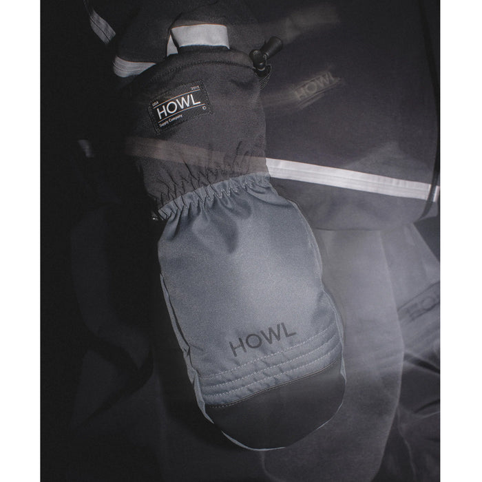 Howl Team Mittens Wolf Grey