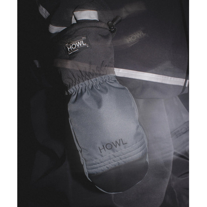 Howl Team Mittens Wolf Grey