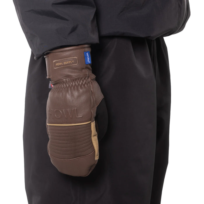 Howl Sexton Mittens Brown