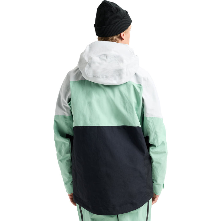 Burton AK Swash GORE-TEX 2L Jacket - Men's Gray Cloud/Soft Sage/True Black
