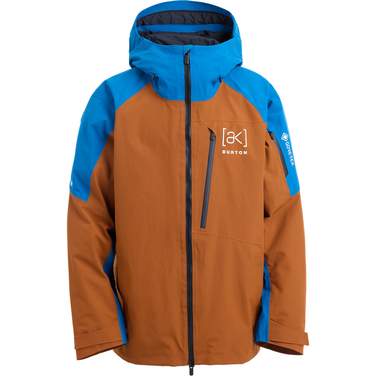Burton AK Cyclic GORE-TEX 2L Jacket - Men's Chestnut Brown/Blue Teal