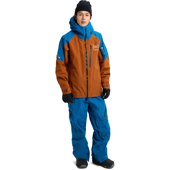 Burton AK Cyclic GORE-TEX 2L Jacket - Men's Chestnut Brown/Blue Teal