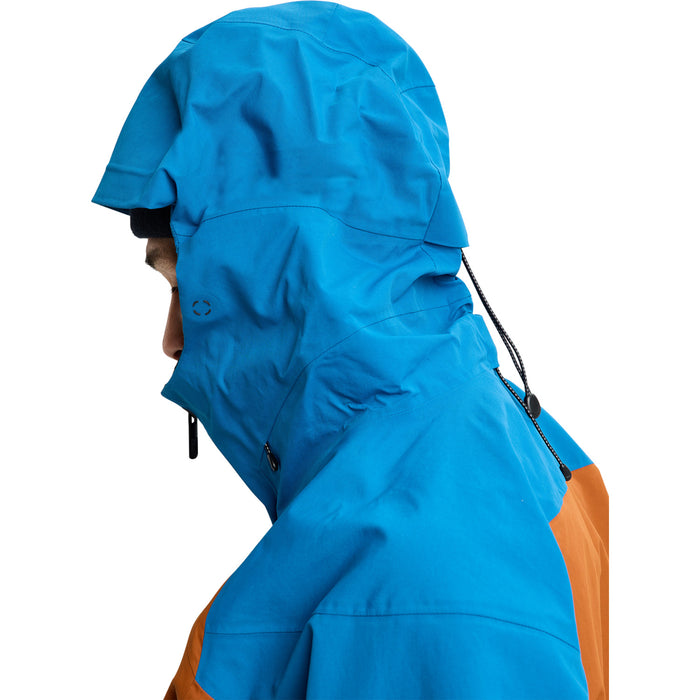 Burton AK Cyclic GORE-TEX 2L Jacket - Men's Chestnut Brown/Blue Teal