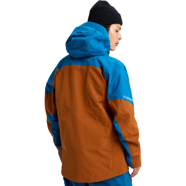 Burton AK Cyclic GORE-TEX 2L Jacket - Men's Chestnut Brown/Blue Teal