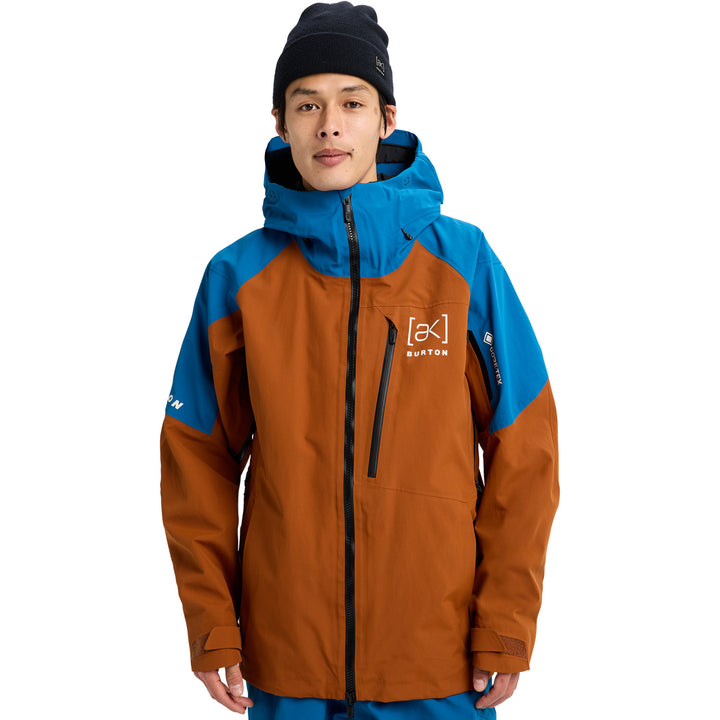 Burton AK Cyclic GORE-TEX 2L Jacket - Men's Chestnut Brown/Blue Teal