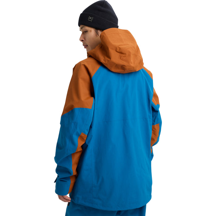 Burton AK Velocity GORE-TEX 2L Anorak - Men's Blue Teal/Chestnut Brown
