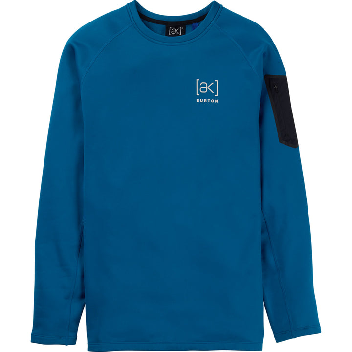 Burton AK Baker Stretch Fleece Crew - Men's Blue Teal