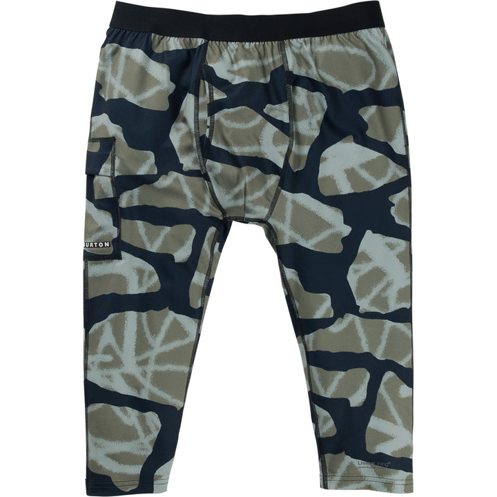 Burton Midweight X Three Quarter Zip Boot Pants - Men's Graffiti Camo