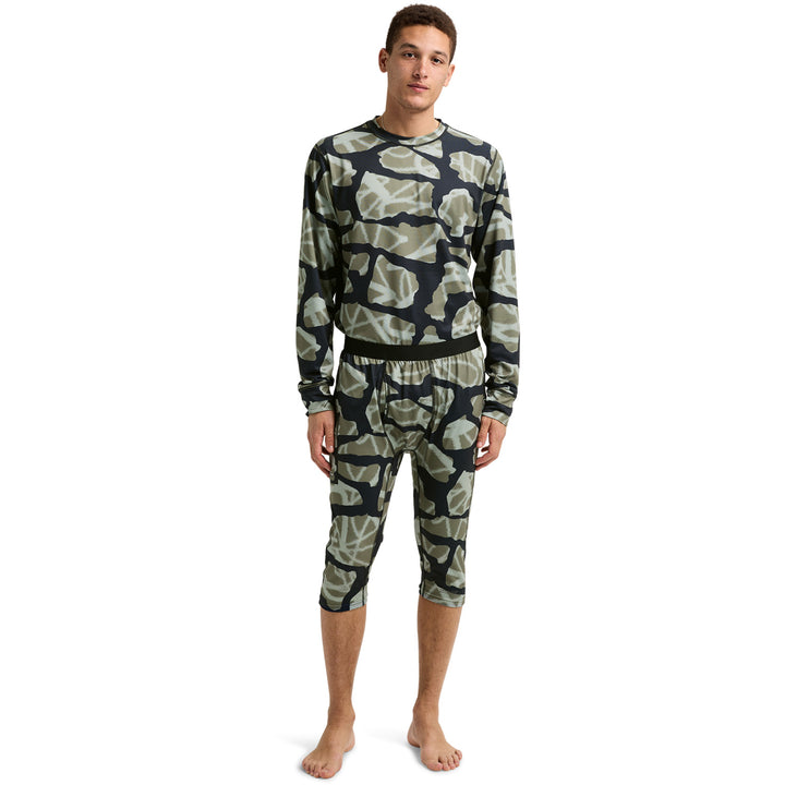 Burton Midweight X Three Quarter Zip Boot Pants - Men's Graffiti Camo