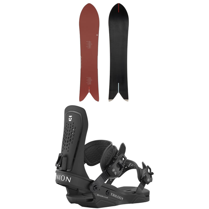 Season Forma Snowboard + Union Trilogy Snowboard Bindings - Women's 2026
