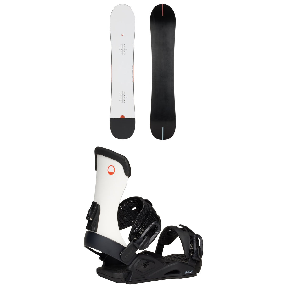 Season Lolo Snowboard + Meld Snowboard Bindings 2026