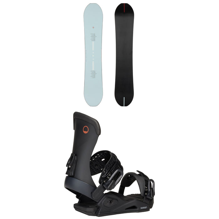 Season Kin Snowboard + Meld Snowboard Bindings 2026