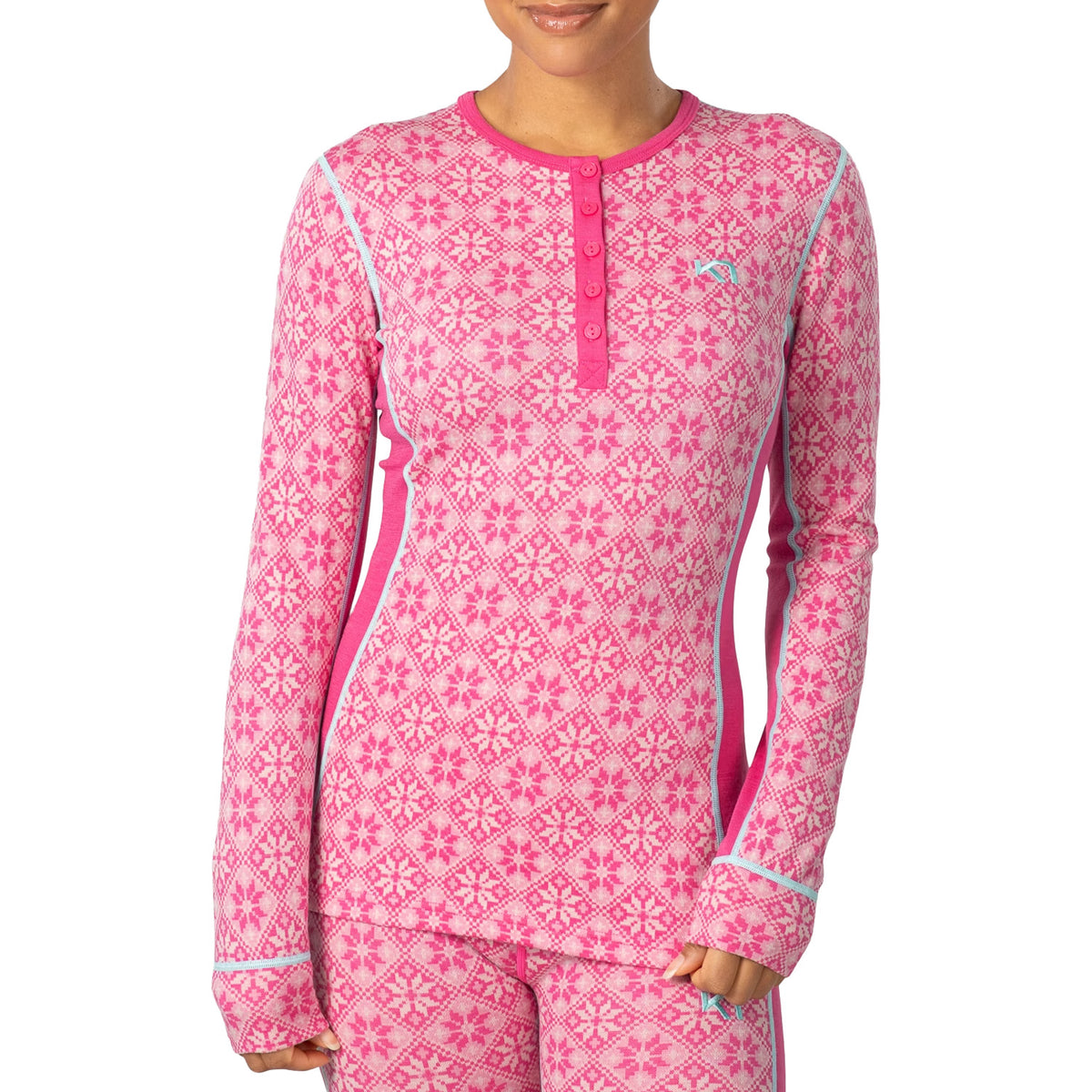 Kari Traa Rose Long-Sleeve Top - Women's Shocking Pink