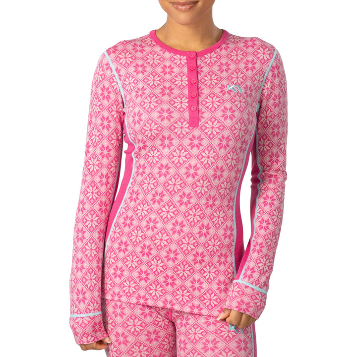 Kari Traa Rose Long-Sleeve Top - Women's Shocking Pink