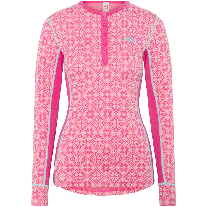 Kari Traa Rose Long-Sleeve Top - Women's Shocking Pink