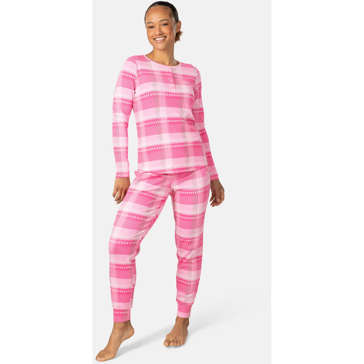 Kari Traa Kari PJ Long Sleeve Top - Women's Shocking Pink