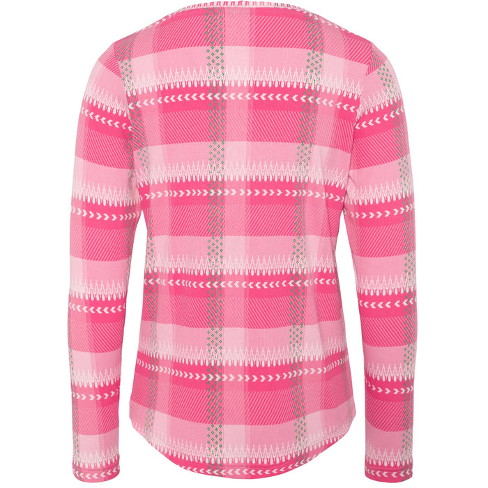 Kari Traa Kari PJ Long Sleeve Top - Women's Shocking Pink