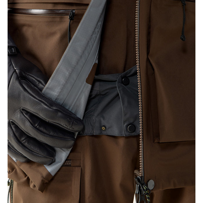 Haglöfs Vassi GORE-TEX Pro II Jacket - Men's Lantana Pink/Woodland Brown