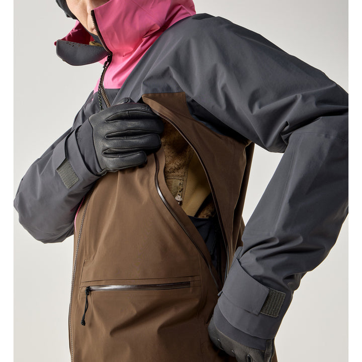 Haglöfs Vassi GORE-TEX Pro II Jacket - Men's Lantana Pink/Woodland Brown