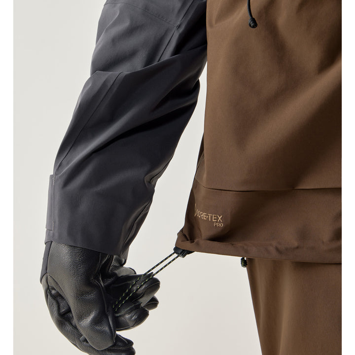 Haglöfs Vassi GORE-TEX Pro II Jacket - Men's Lantana Pink/Woodland Brown