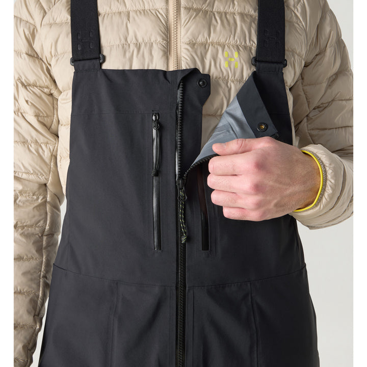 Haglöfs Vassi GORE-TEX Pro II Bibs - Men's True Black