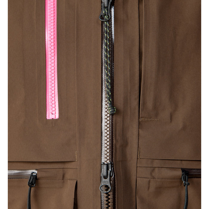 Haglöfs Vassi GORE-TEX Pro II Jacket - Men's Lantana Pink/Woodland Brown